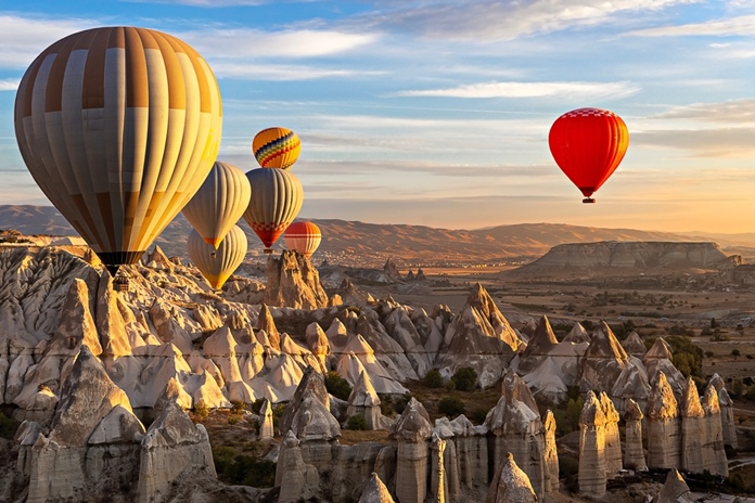 Kapadokija, Turkija.