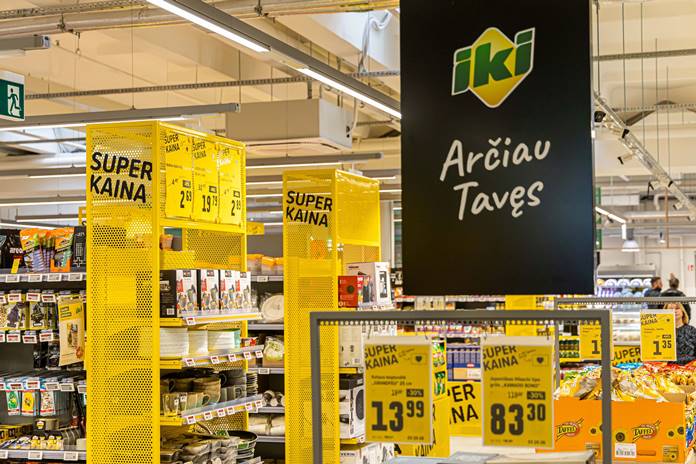 „Iki“ parduotuvėse savaitgalį pirkėjus vilioja ryškiai pažymėtos „Super kaina“ akcijos.